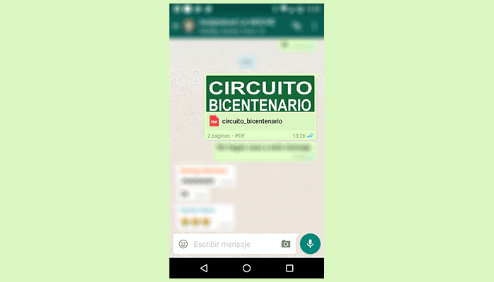 WhatsApp permite compartir documentos