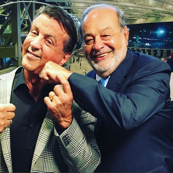 Stallone y Slim