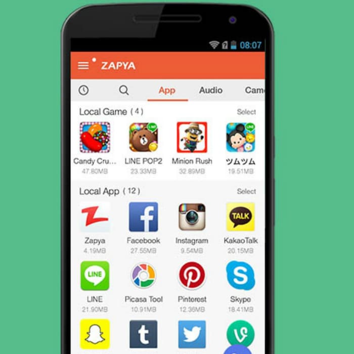 Zapya app