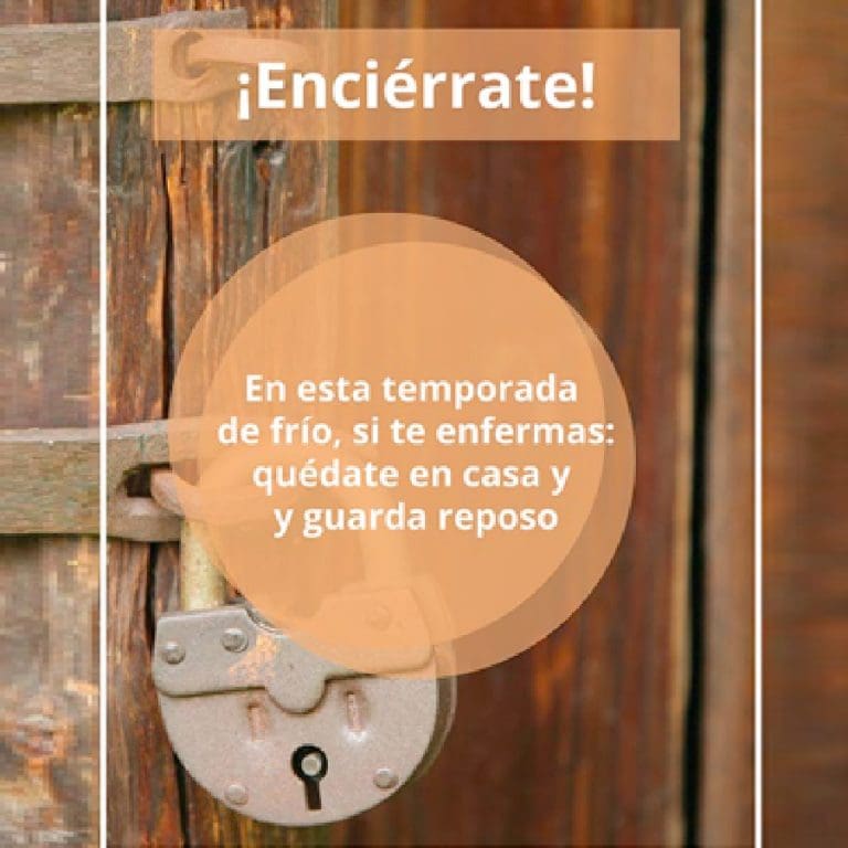 permanece en tu hogar si te enfermas