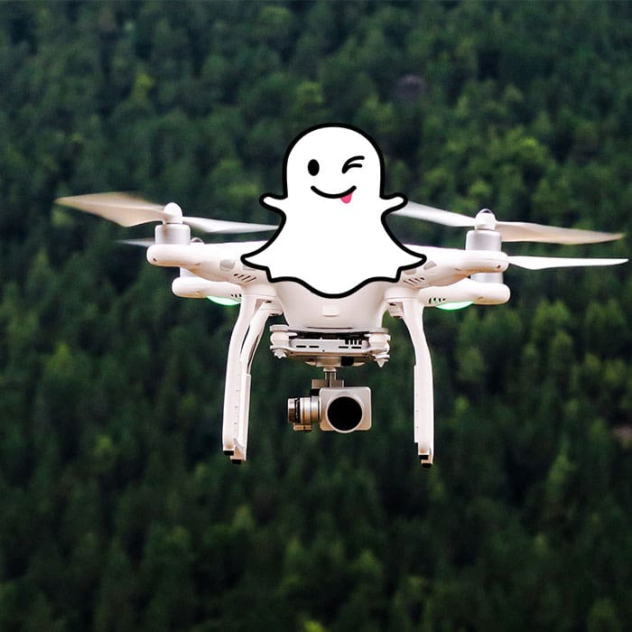 dron snapchat