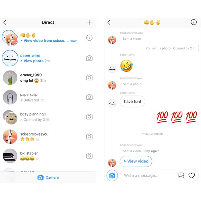 Stories llega a Instagram Direct