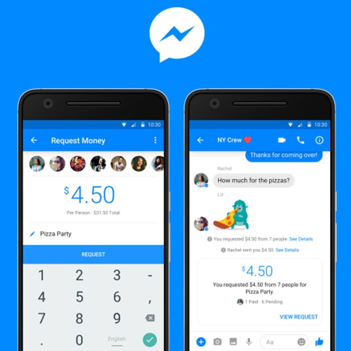Messenger pagos