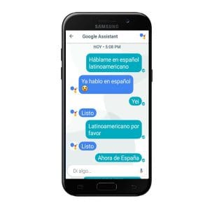 google assistant español