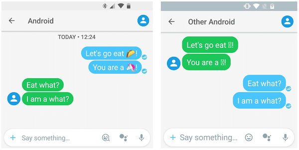 Android O emojis