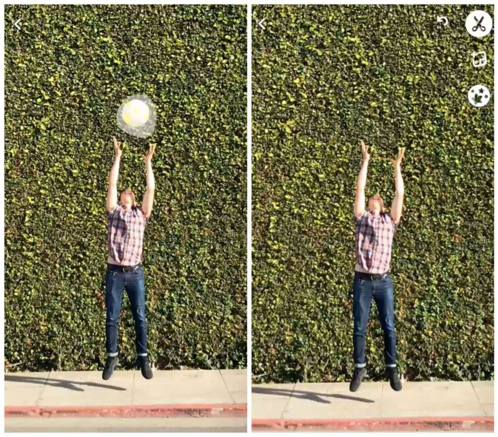 snapchat borrador magico