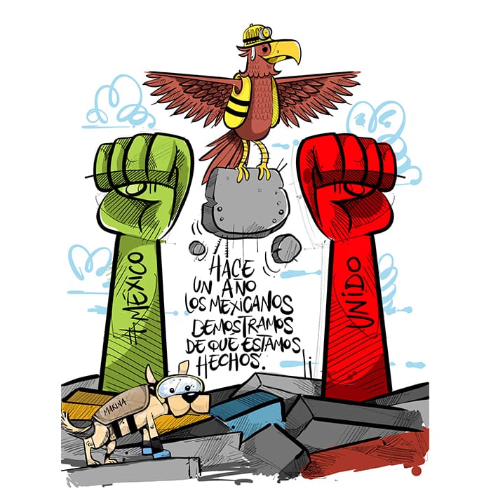 Hace un año, las redes sociales brillaron como la gran herramienta para reconstruir a México