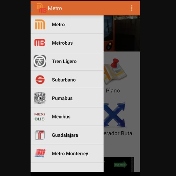 App Metro & Bus Mexico
