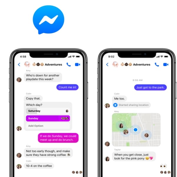 última actualización de Messenger 