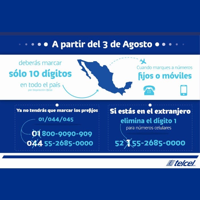 Todo lo que debes saber de la marcación a 10 dígitos