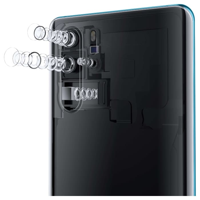 Huawei P30 Pro vs. Galaxy S10+.