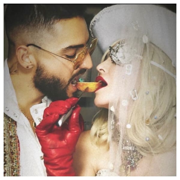 Madonna y Maluma nueva colaboración.