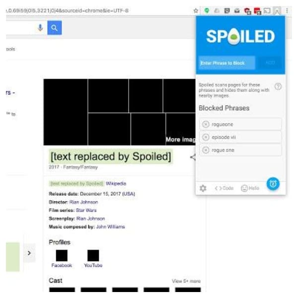 Apps y extensiones para evitar spoilers de Avengers: Endgame.