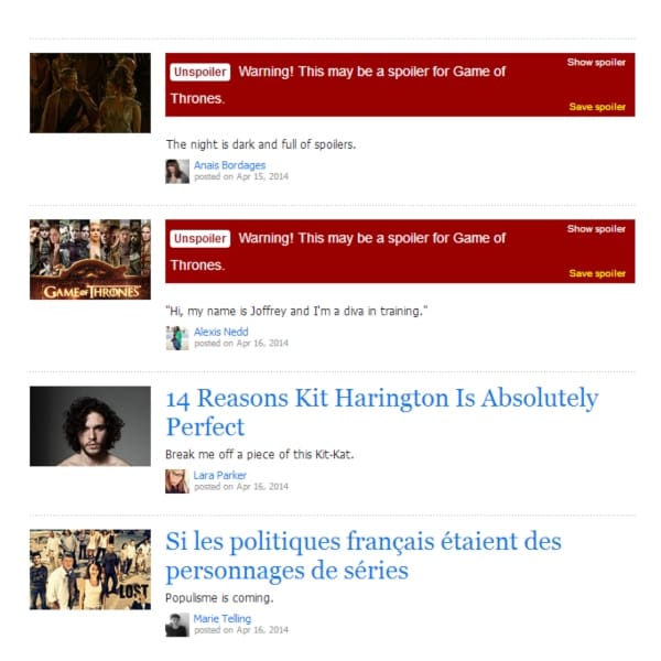 Apps y extensiones para evitar spoilers de Avengers: Endgame.