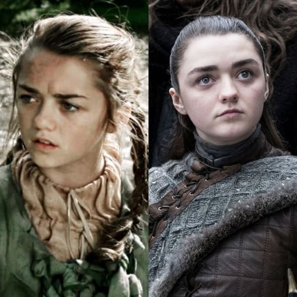 arya stark en game of thrones