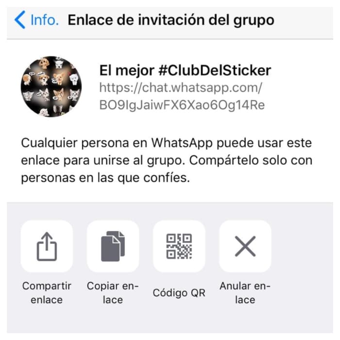 Club del Sticker de Whatsapp para compartir stickers