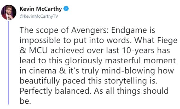 reacciones de avengers endgame