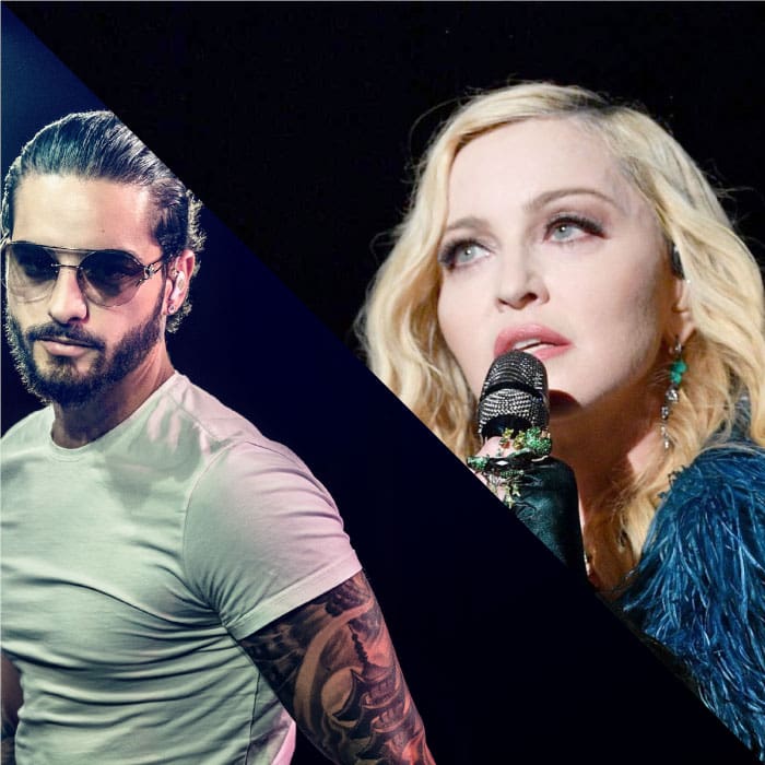Madonna y Maluma nueva colaboración.