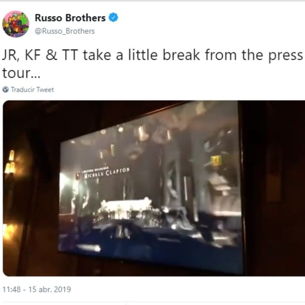 directores de avengers viendo Game of thrones