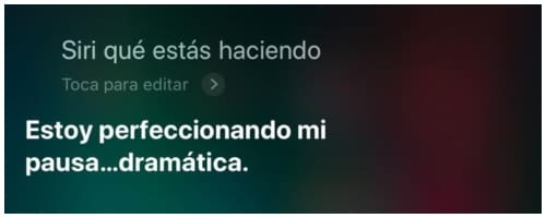 Preguntas interesantes a Siri. 