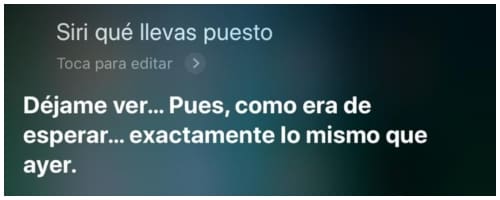 Preguntas interesantes a Siri 