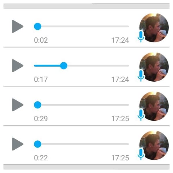 Audios WhatsApp