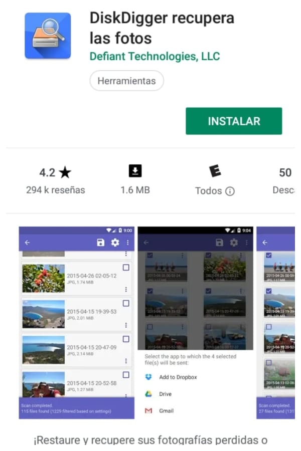 Cómo recuperar imágenes en WhatsApp