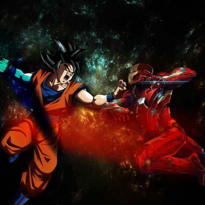 dragonball en marvel