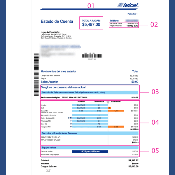estado de cuenta telcel caratula