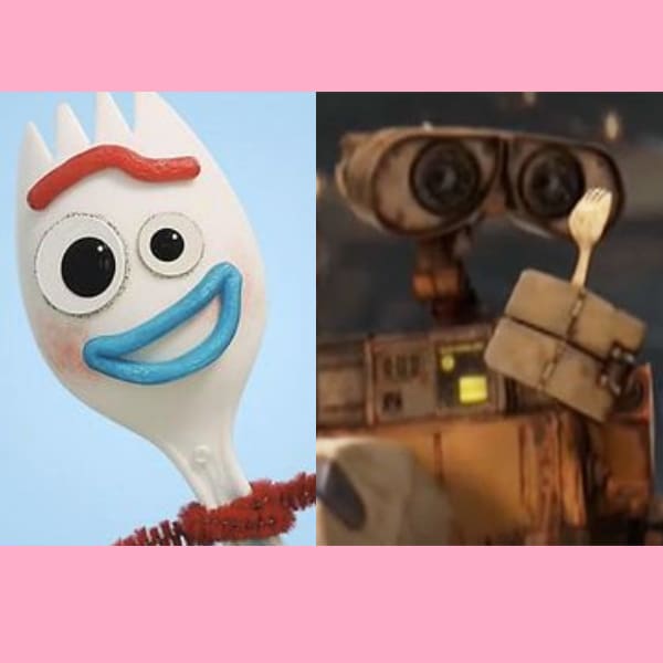 Forky fue descubierto en Wall-E