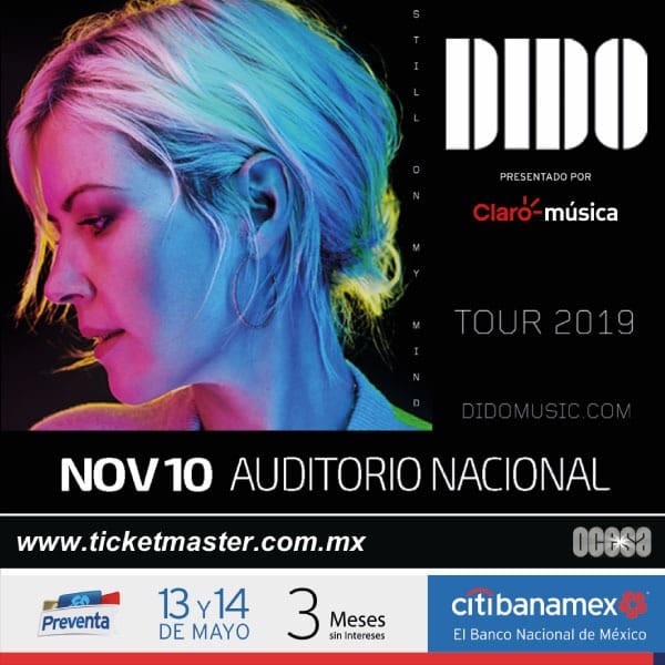 Dido concierto México.