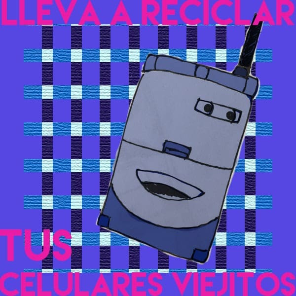 Junta los celulares viejitos que haya en tu casa y llévalos a un Centro de Reciclaje