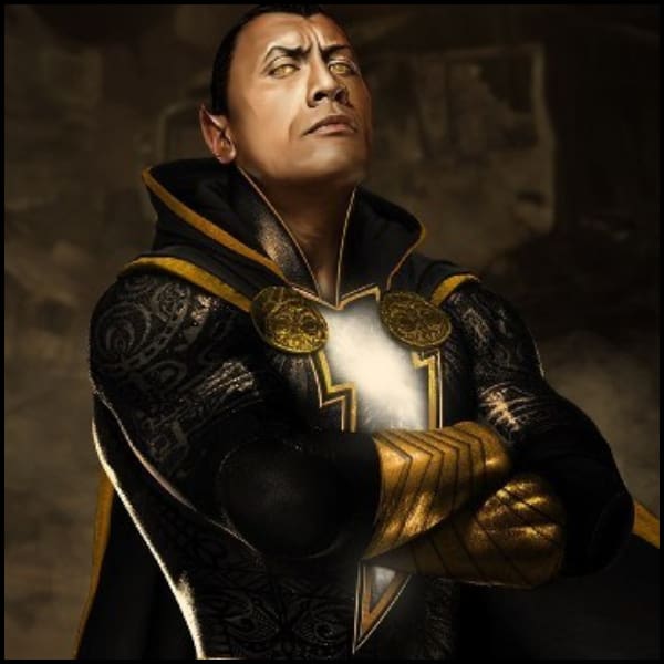 Black Adam rock