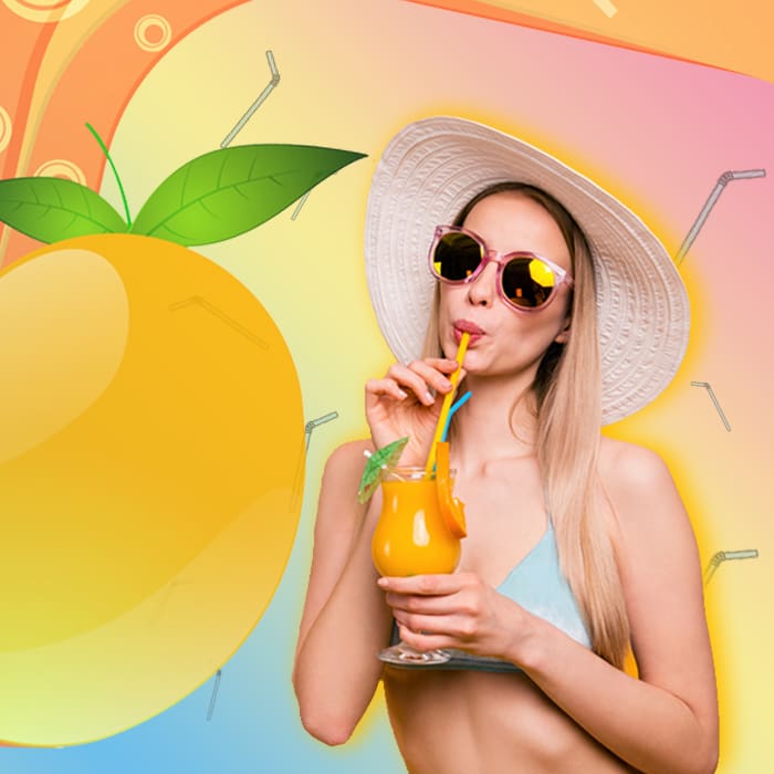 Popotes biodegradables de mango