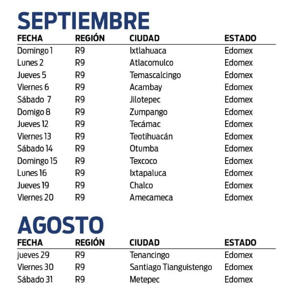 Gira Amigo Telcel 2019 