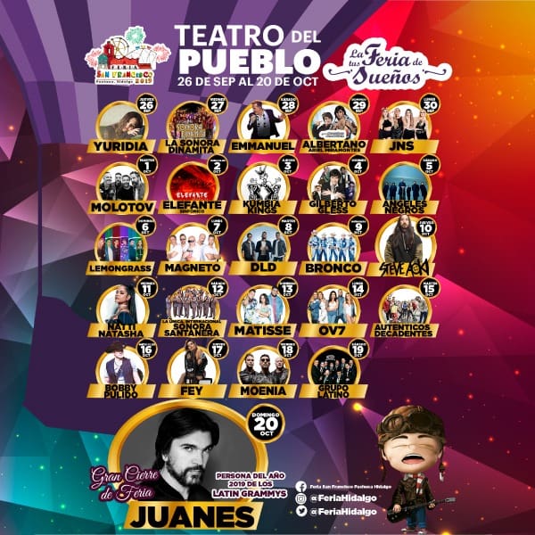 Feria San Francisco Pachuca 2019 