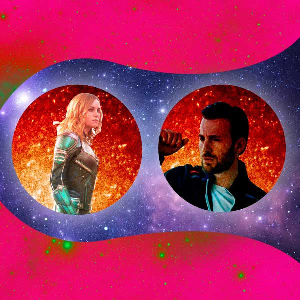 Chris Evans y Brie Larson en Star Wars