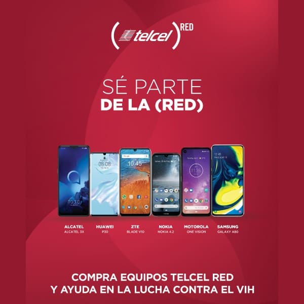 celulares telcel red