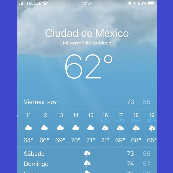 clima gran premio