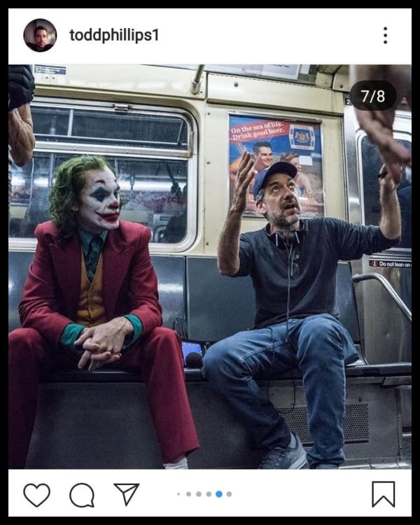 Detrás de cámaras Joker