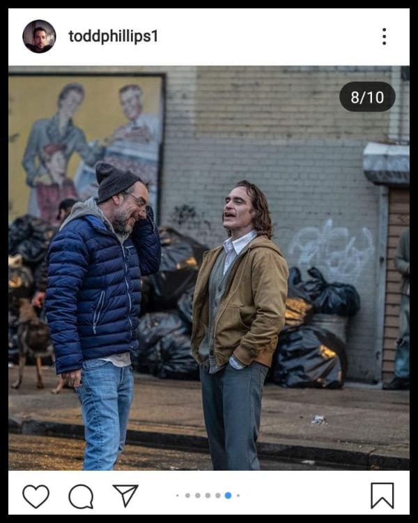 Detrás de cámaras Joker 