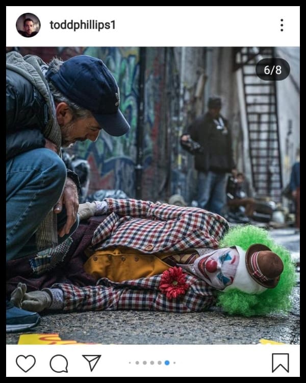 Detrás de cámaras Joker