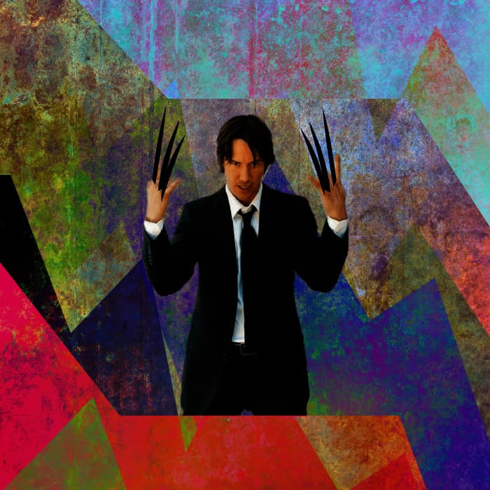 keanu Reeves como Wolverine