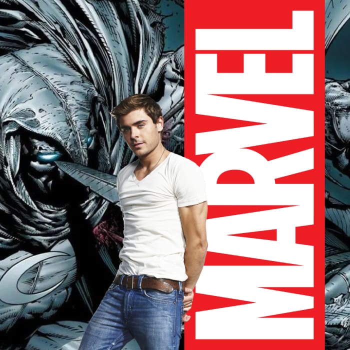 Zac Efron Moon Knight Marvel