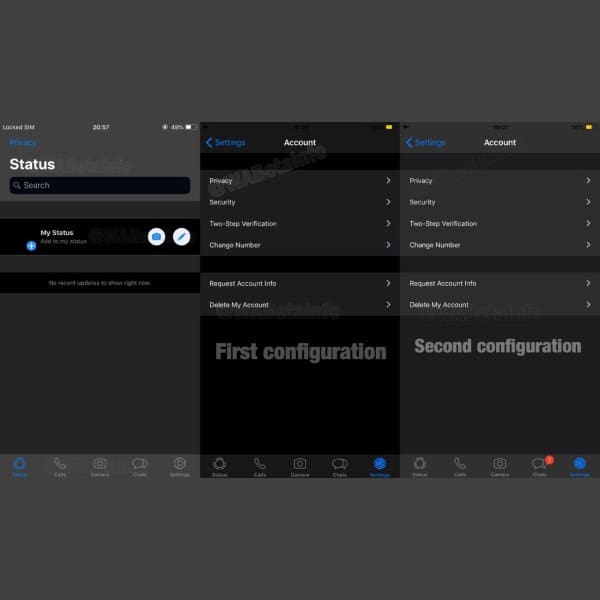 modo oscuro whatsapp