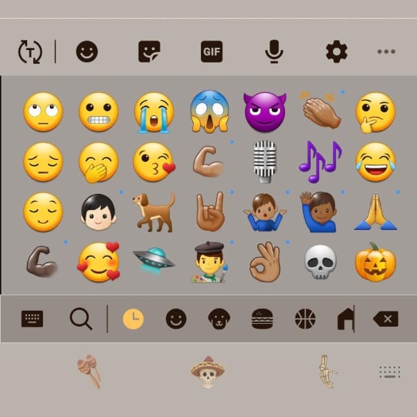 teclado android con emojis