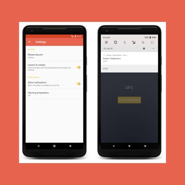 Temperatura Batería 