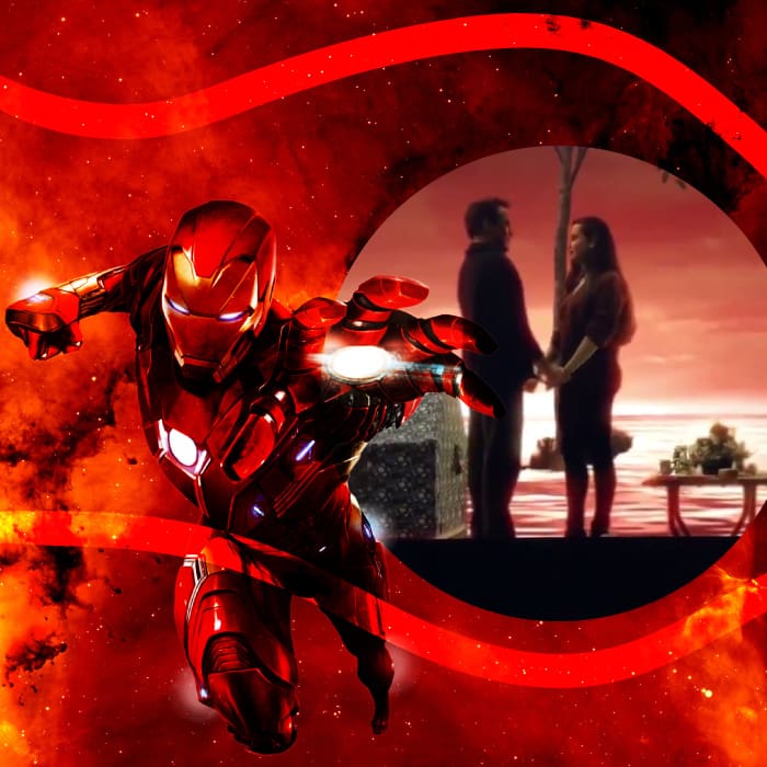 ironman se despide de su hija