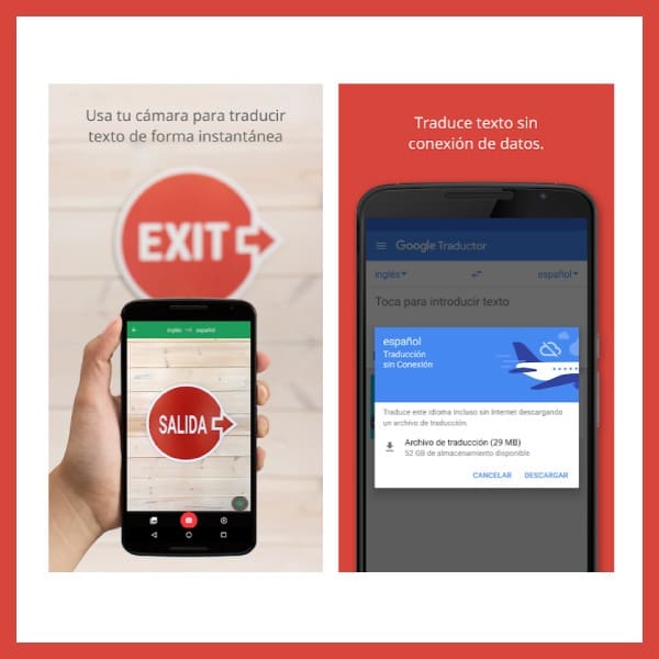 Traductor Google cámara 