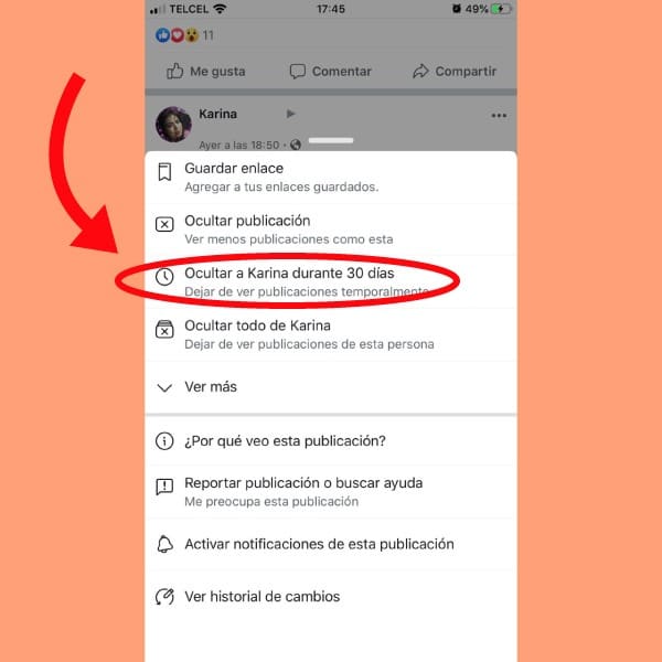 funciones ocultas de facebook